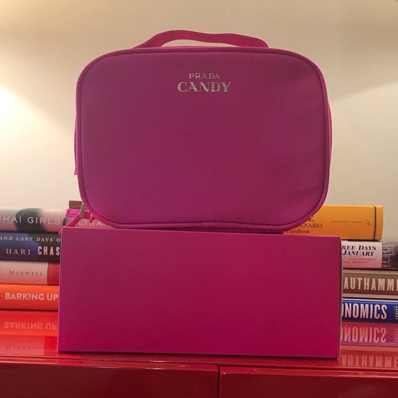 Prada Cosmetic Vanity Travel Case in Pink - Picture 2 of 2